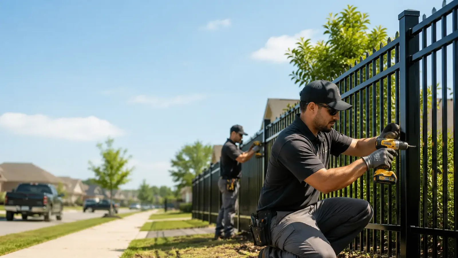 Metal Fence Installation in Henderson, MD